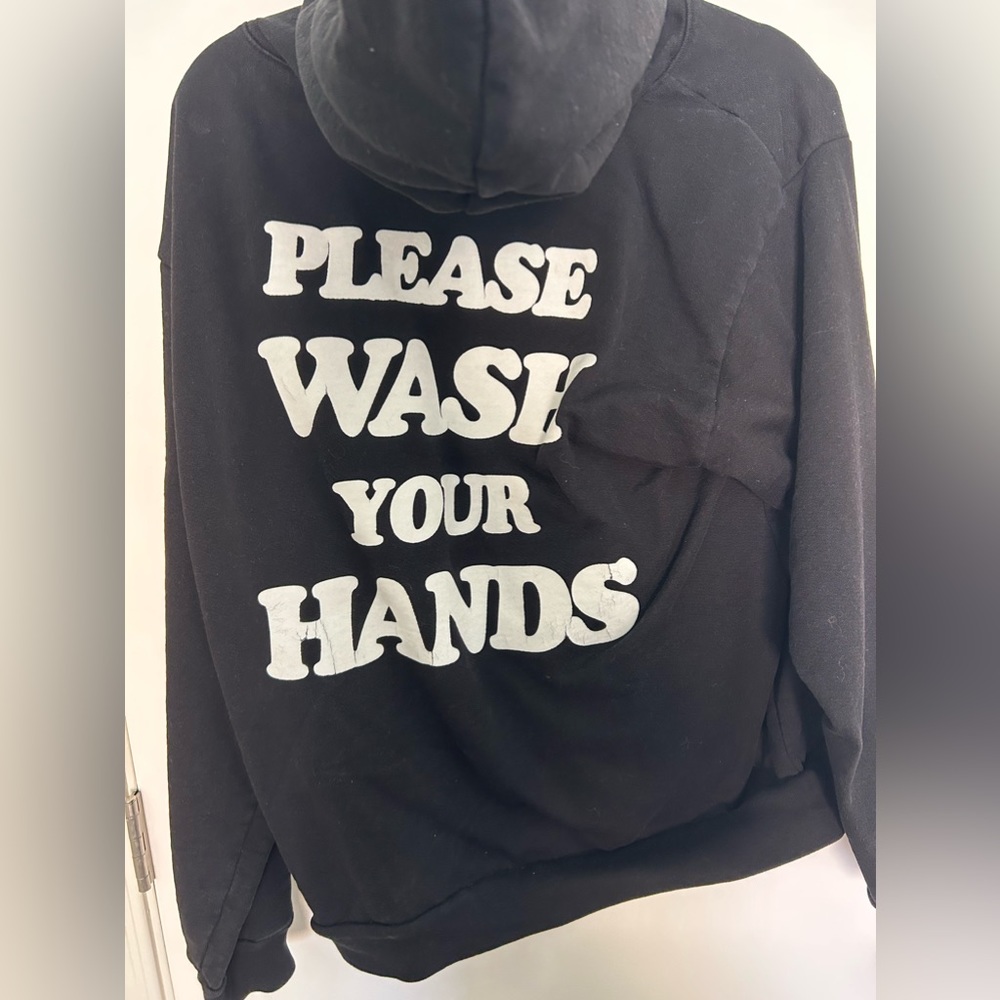 Talentless XL Please wash your hands Sweatshirt